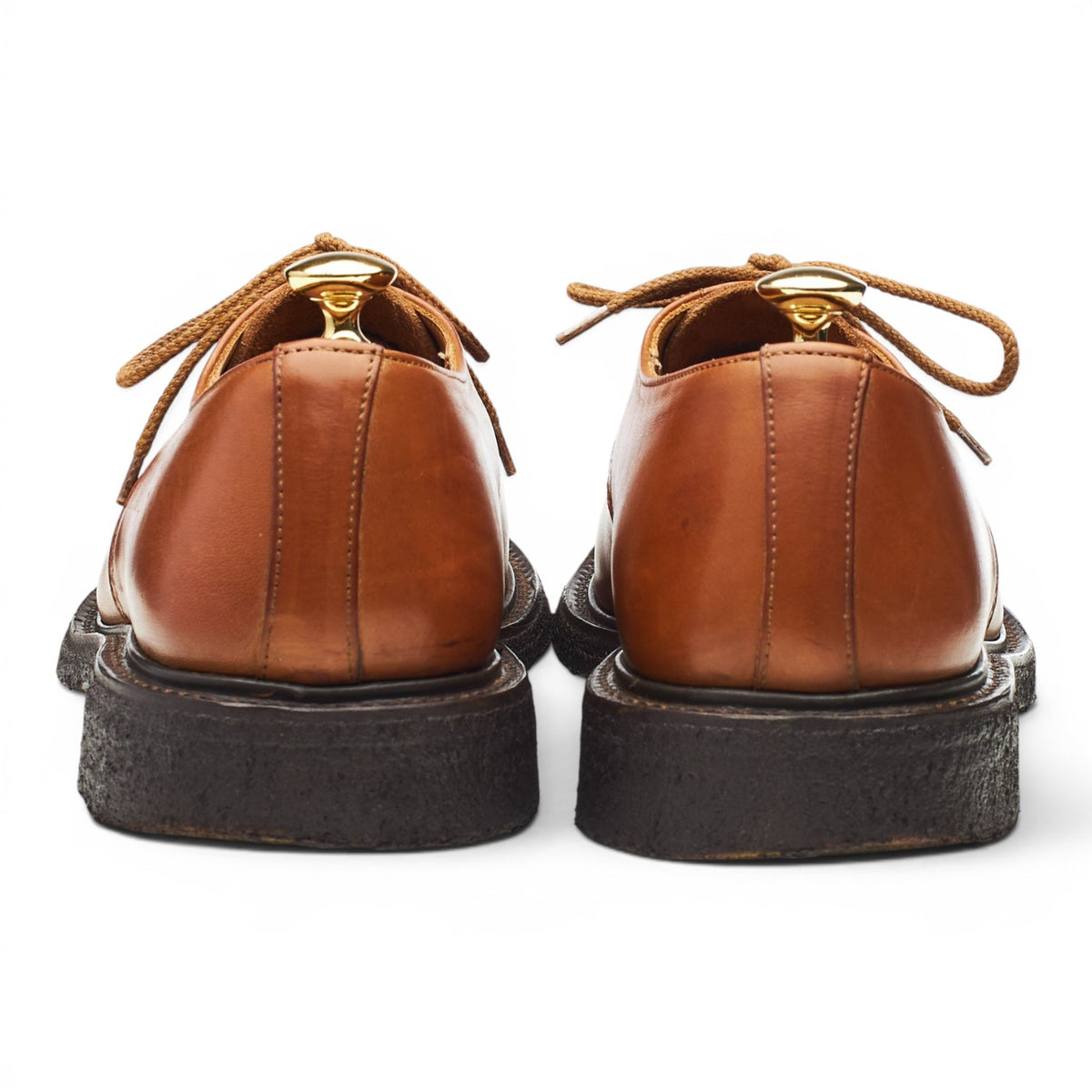 Tan Brown Leather Derby UK 9