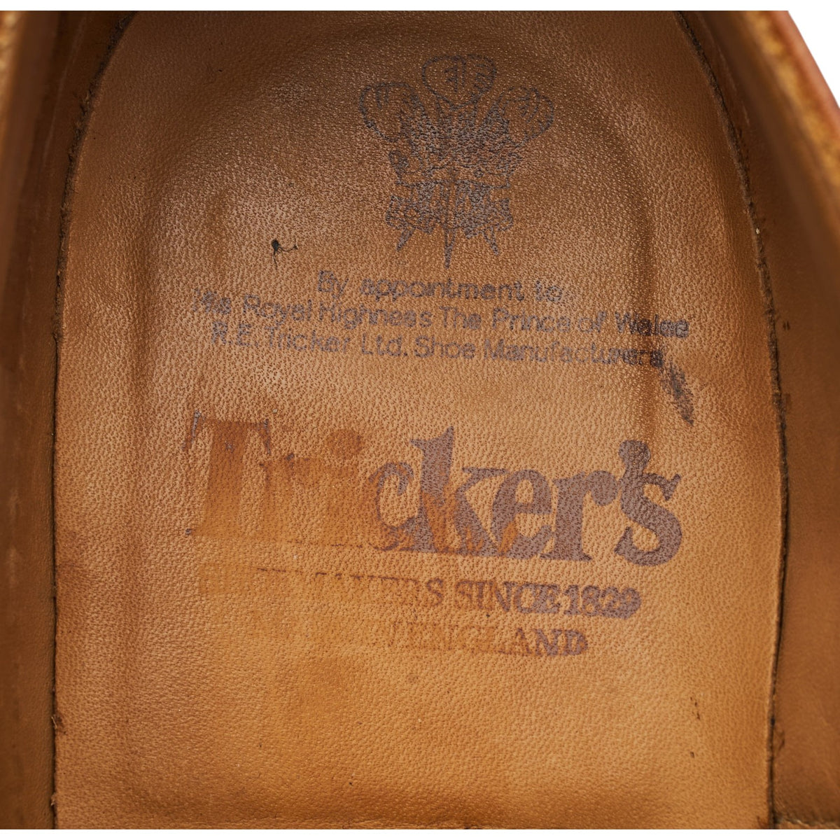 Tan Brown Leather Derby UK 9