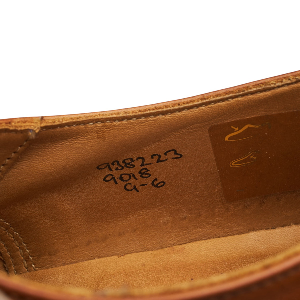 Tan Brown Leather Derby UK 9
