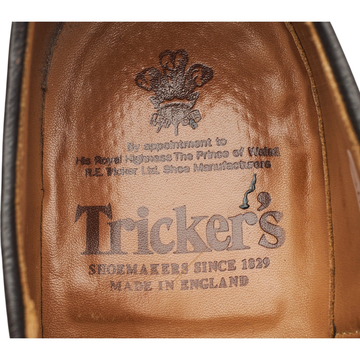 'Daniel' Dark Brown Leather Derby UK 9.5