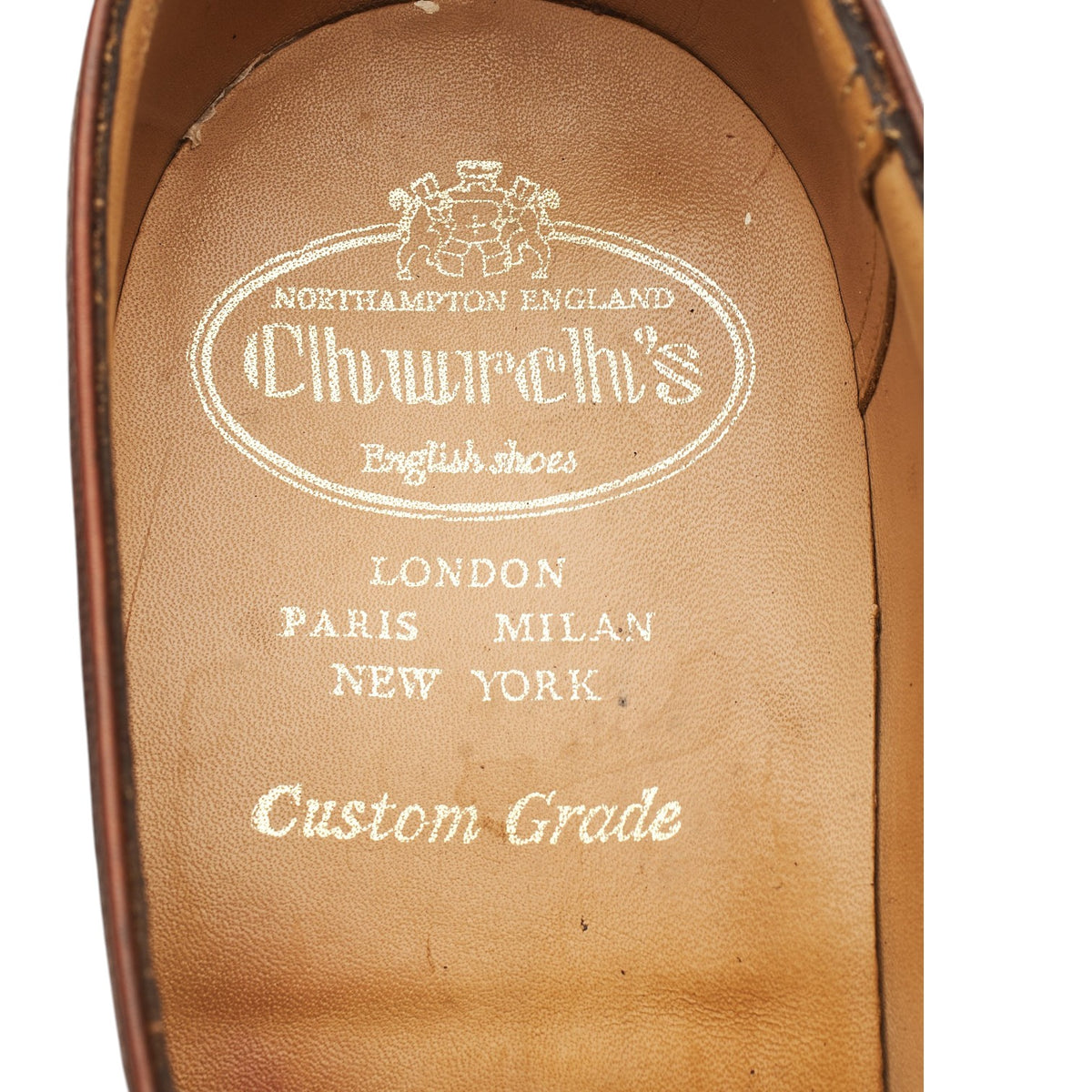 'Westbury' Brown Leather Monk Strap UK 8 F