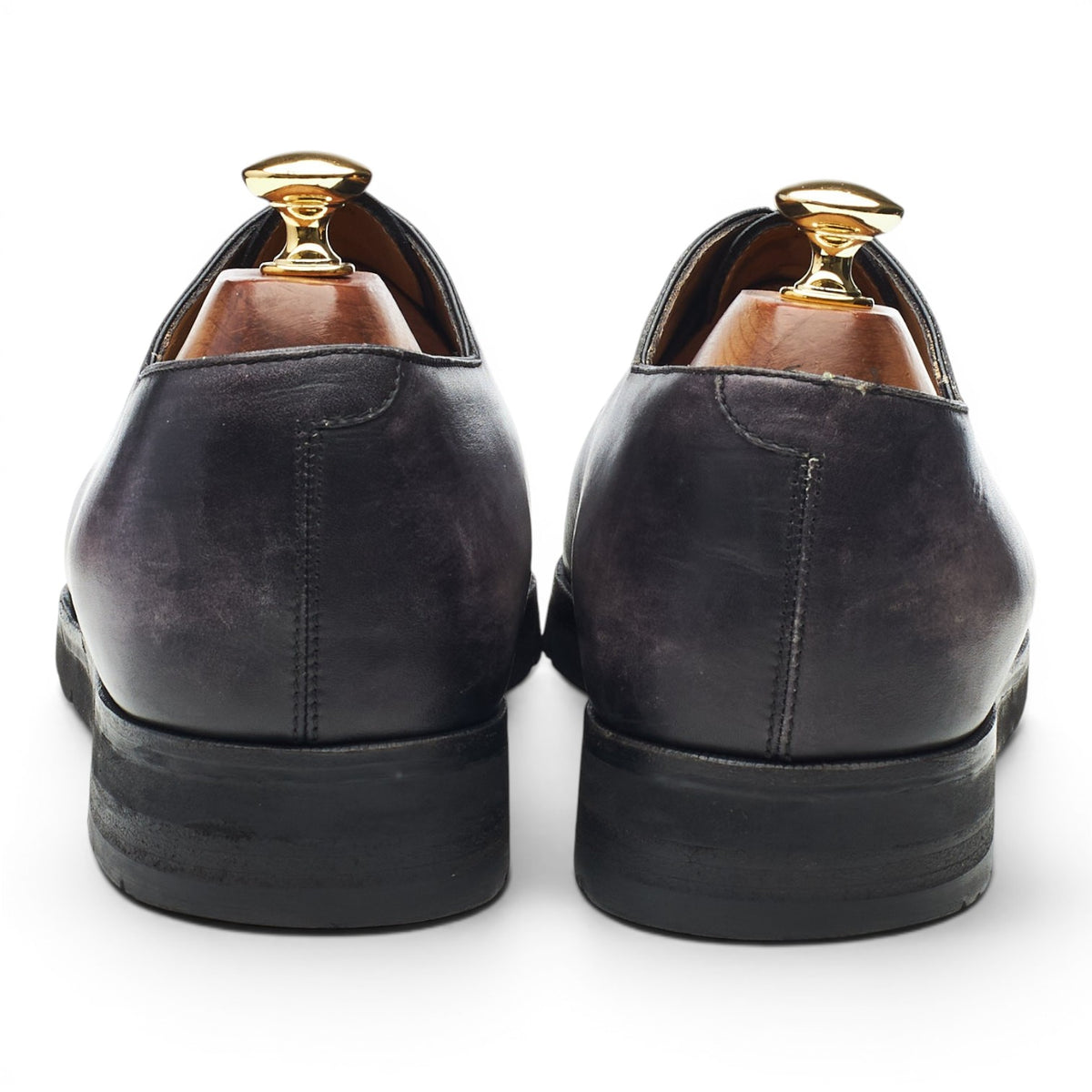 'New Physio Neo Oxford' Grey Patina Leather Wholecut Oxford UK 9.5
