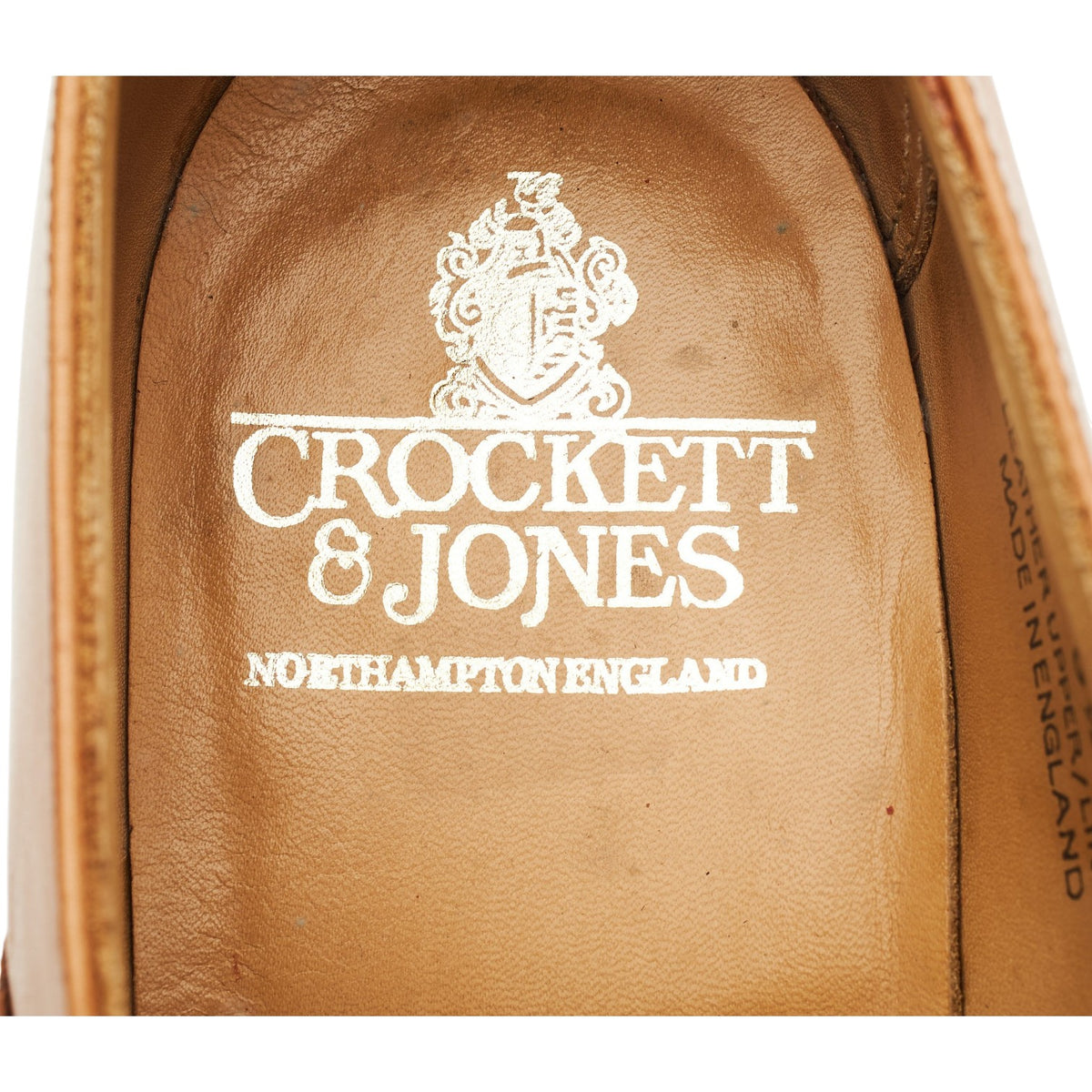 'Malton' Tan Brown Oxford Brogues UK 9.5 E