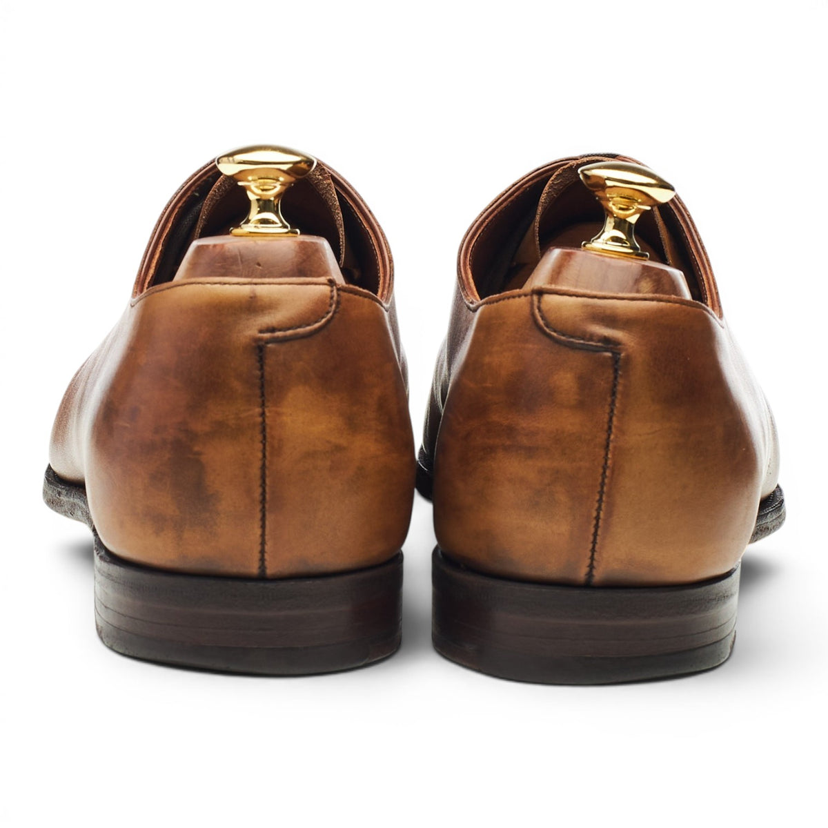 'Weymouth' Brown Leather Wholecut Oxford UK 9.5 E