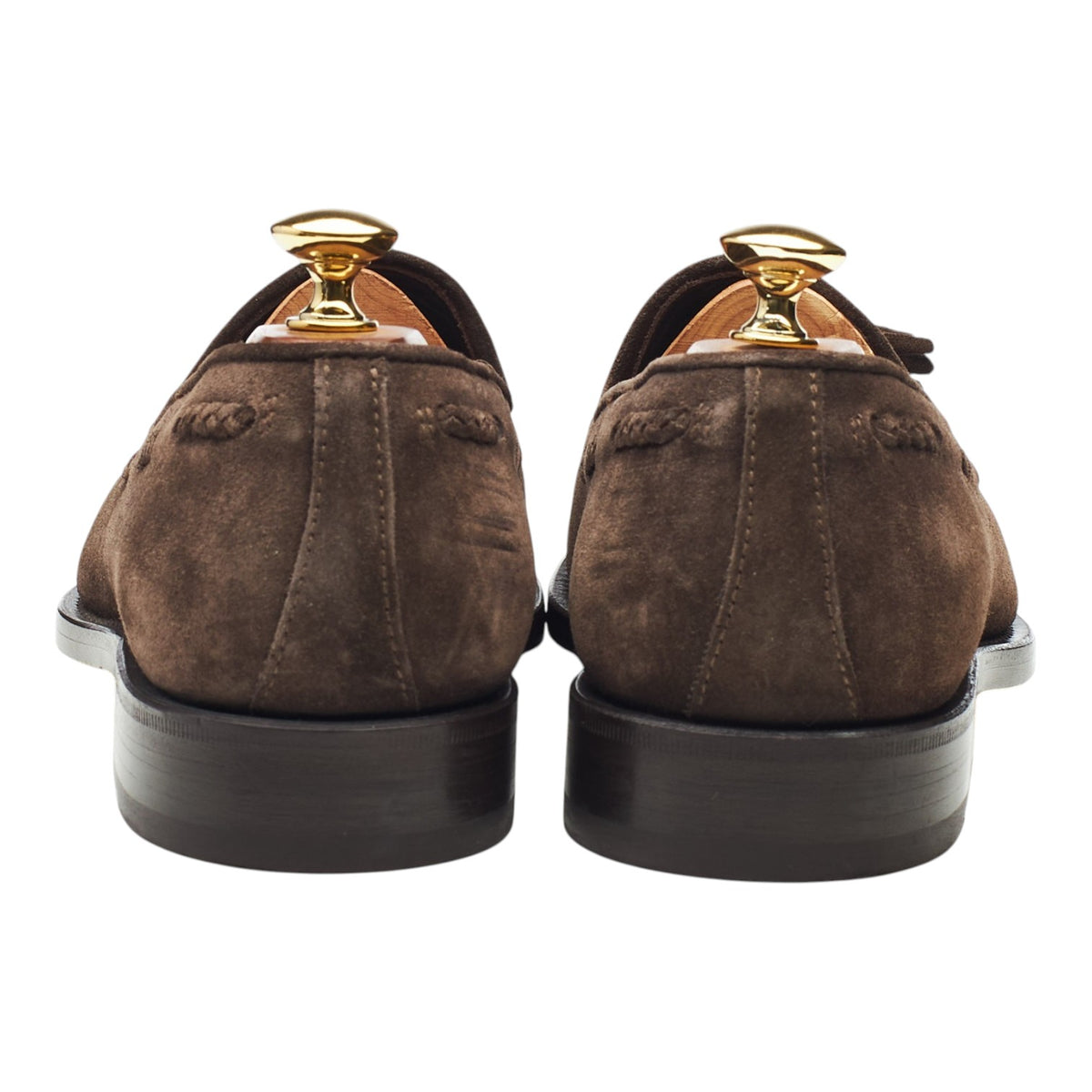 'Beltramm' Brown Suede Tassel Loafers UK 6 EU 40