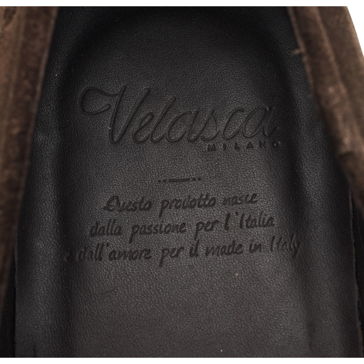 'Beltramm' Brown Suede Tassel Loafers UK 6 EU 40