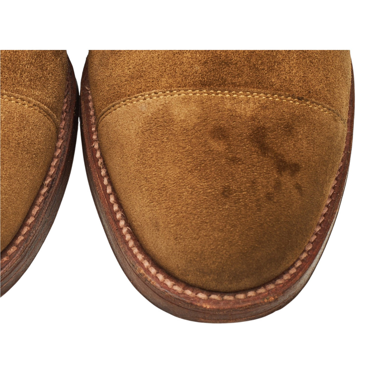 '40672H' Snuff Brown Suede Cap Toe Boots UK 9 US 10 E
