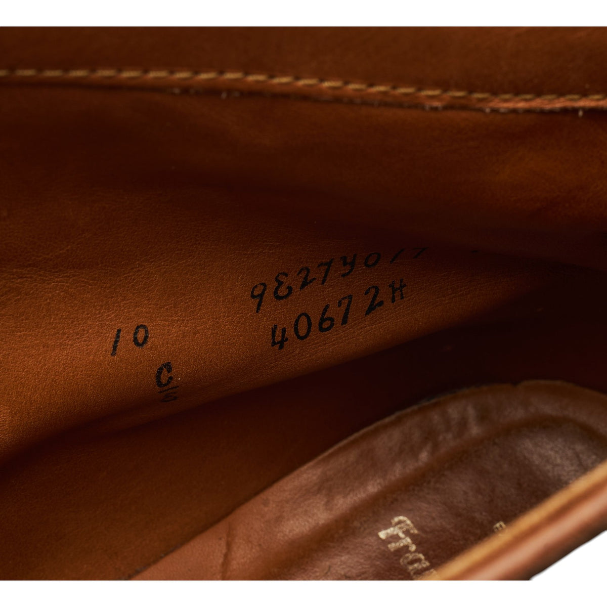 '40672H' Snuff Brown Suede Cap Toe Boots UK 9 US 10 E