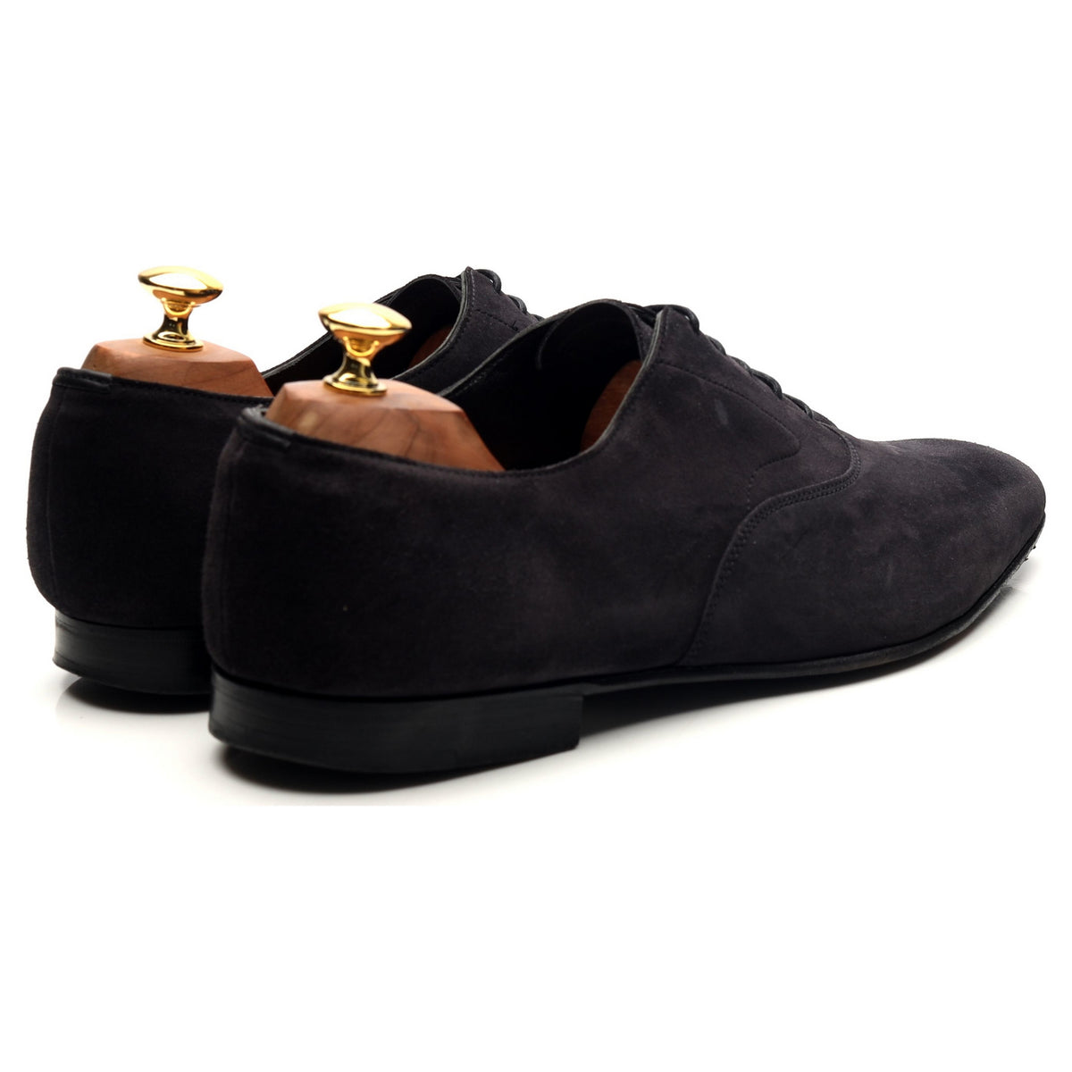 Navy Blue Suede Oxford UK 10 E