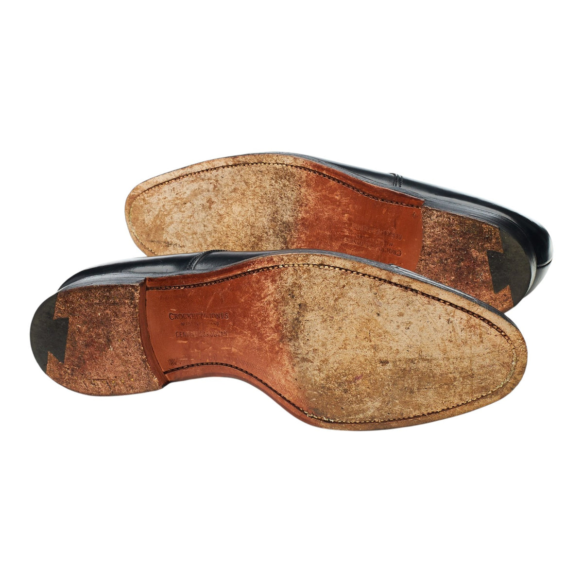 'Bradford' Black Cordovan Leather Derby UK 8.5 E
