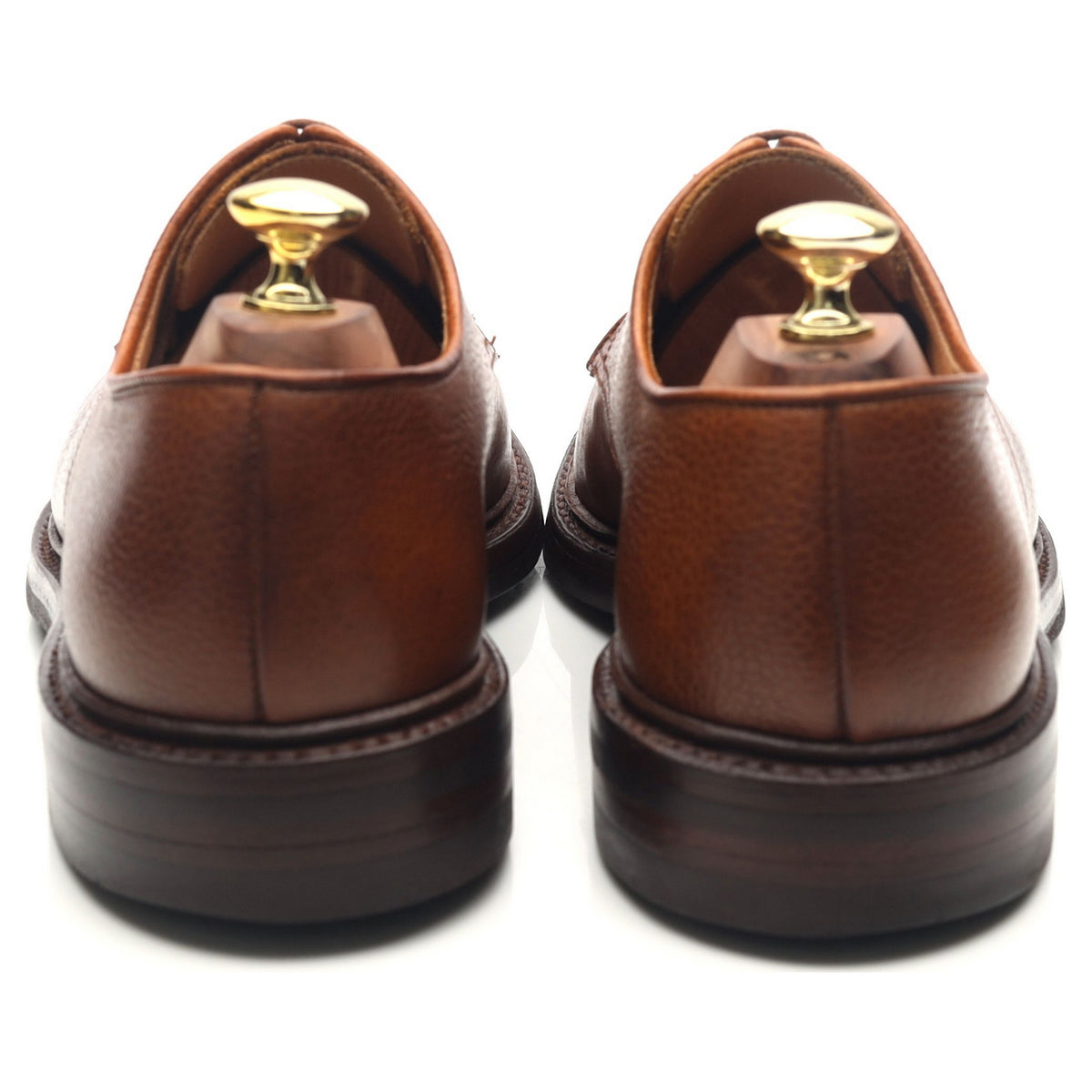 &#39;Grasmere&#39; Tan Brown Leather Derby UK 7 E