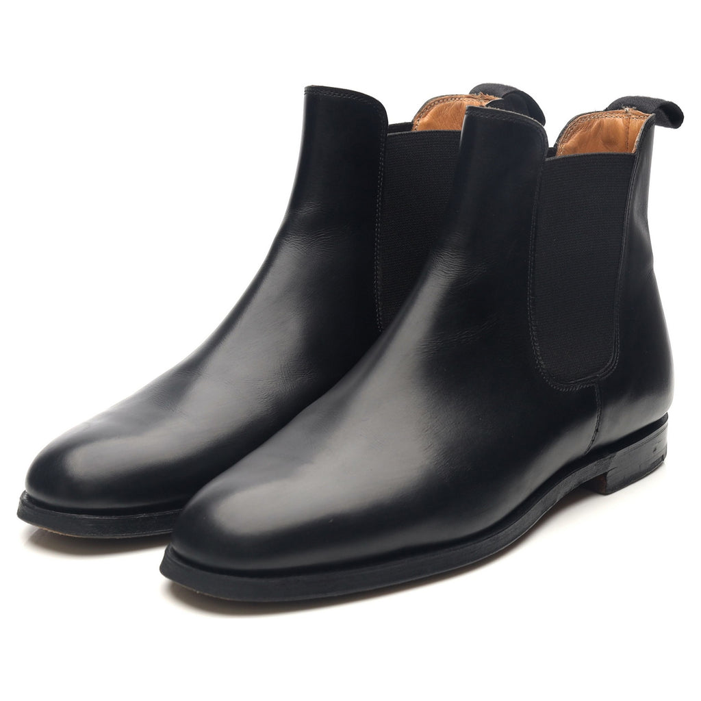 Women's 'Gresham' Black Leather Chelsea Boots UK 6 C