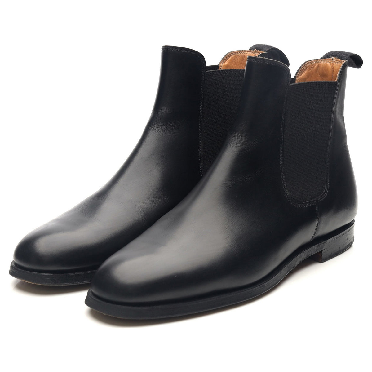 Women&#39;s &#39;Gresham&#39; Black Leather Chelsea Boots UK 6 C