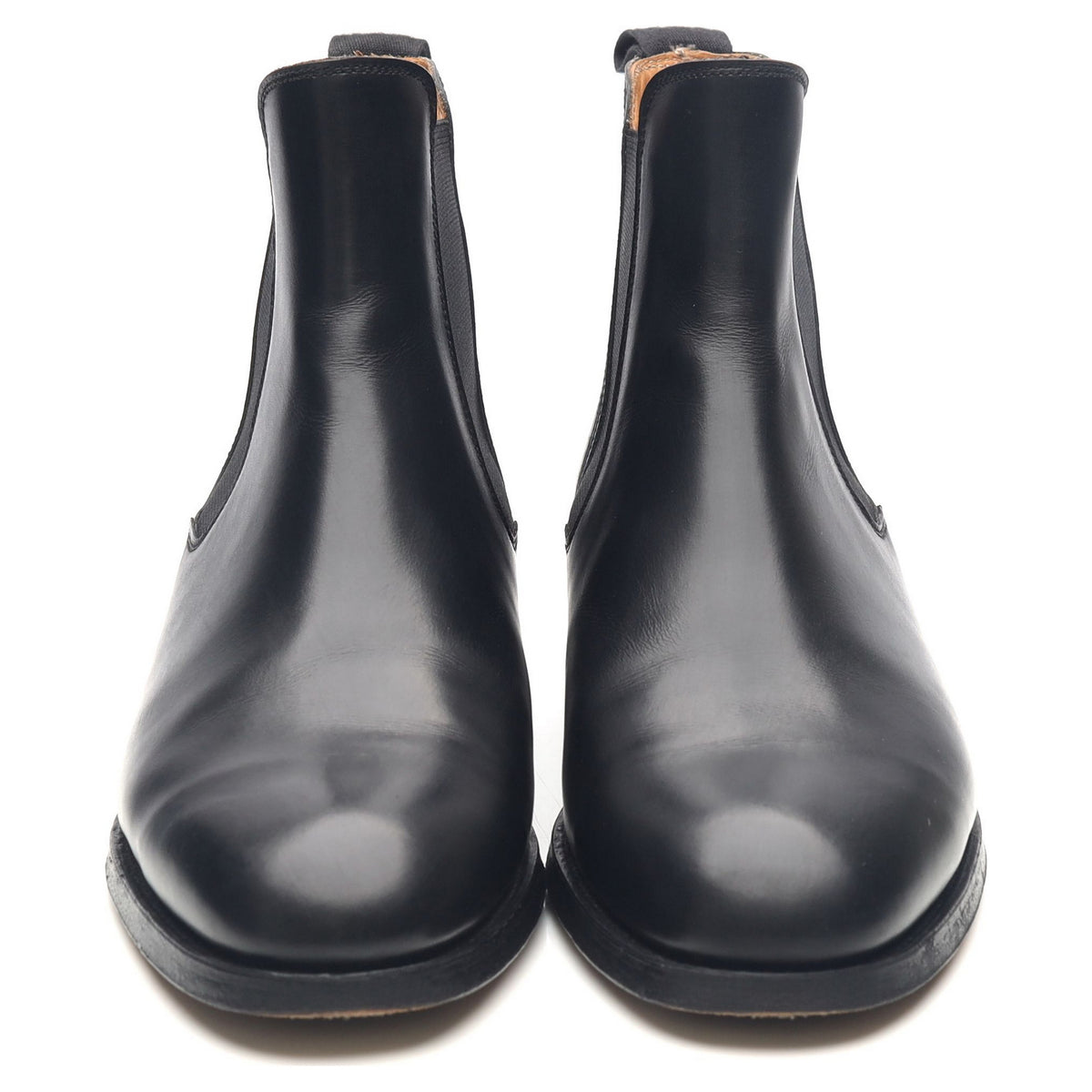 Women's 'Gresham' Black Leather Chelsea Boots UK 6 C - Abbot's Shoes