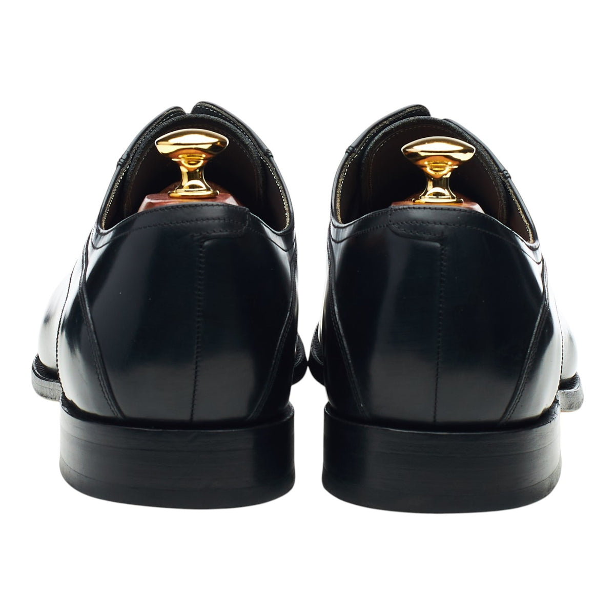 'Wickham' Black Leather Derby UK 9 G