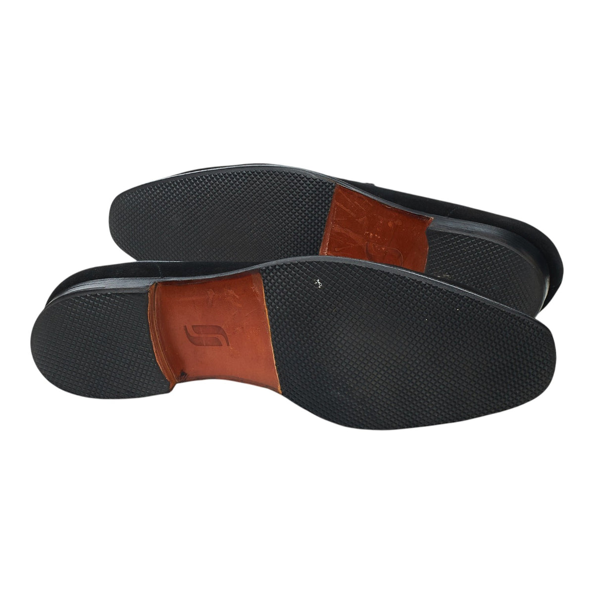 Richard James 'Walton' Black Suede Loafers UK 9.5 E