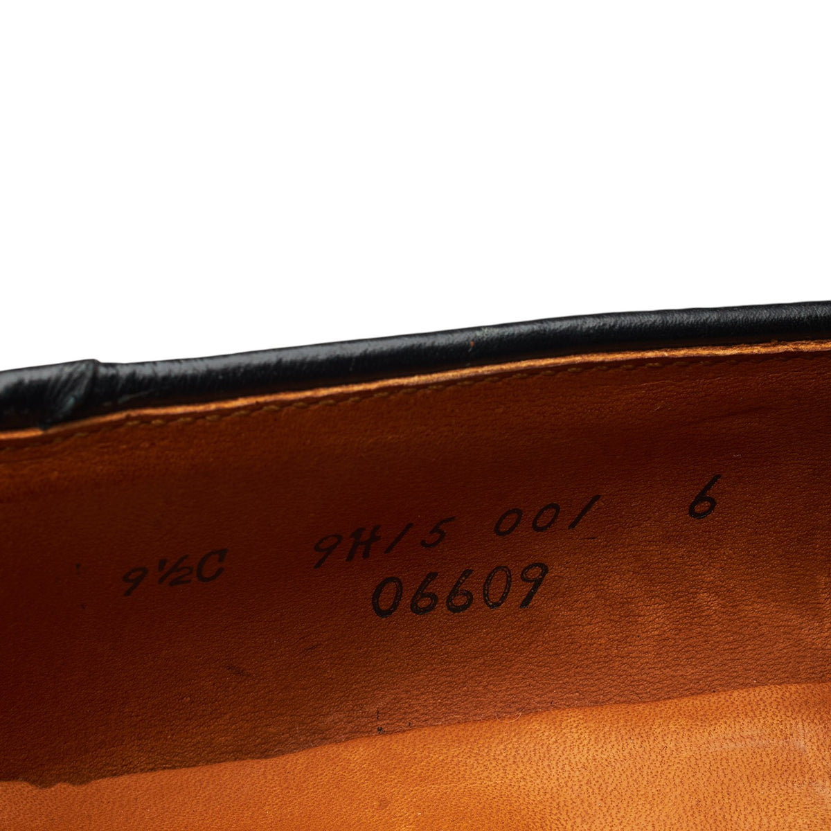 Brooks Brothers '06609' Black Leather Tassel Loafers UK 8.5 US 9.5 C