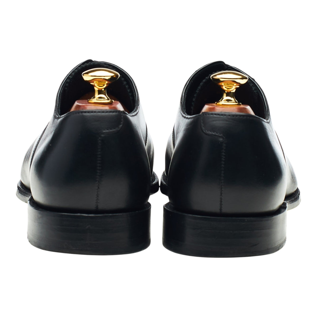 1880 'Aldwych' Black Leather Oxford UK 9 F