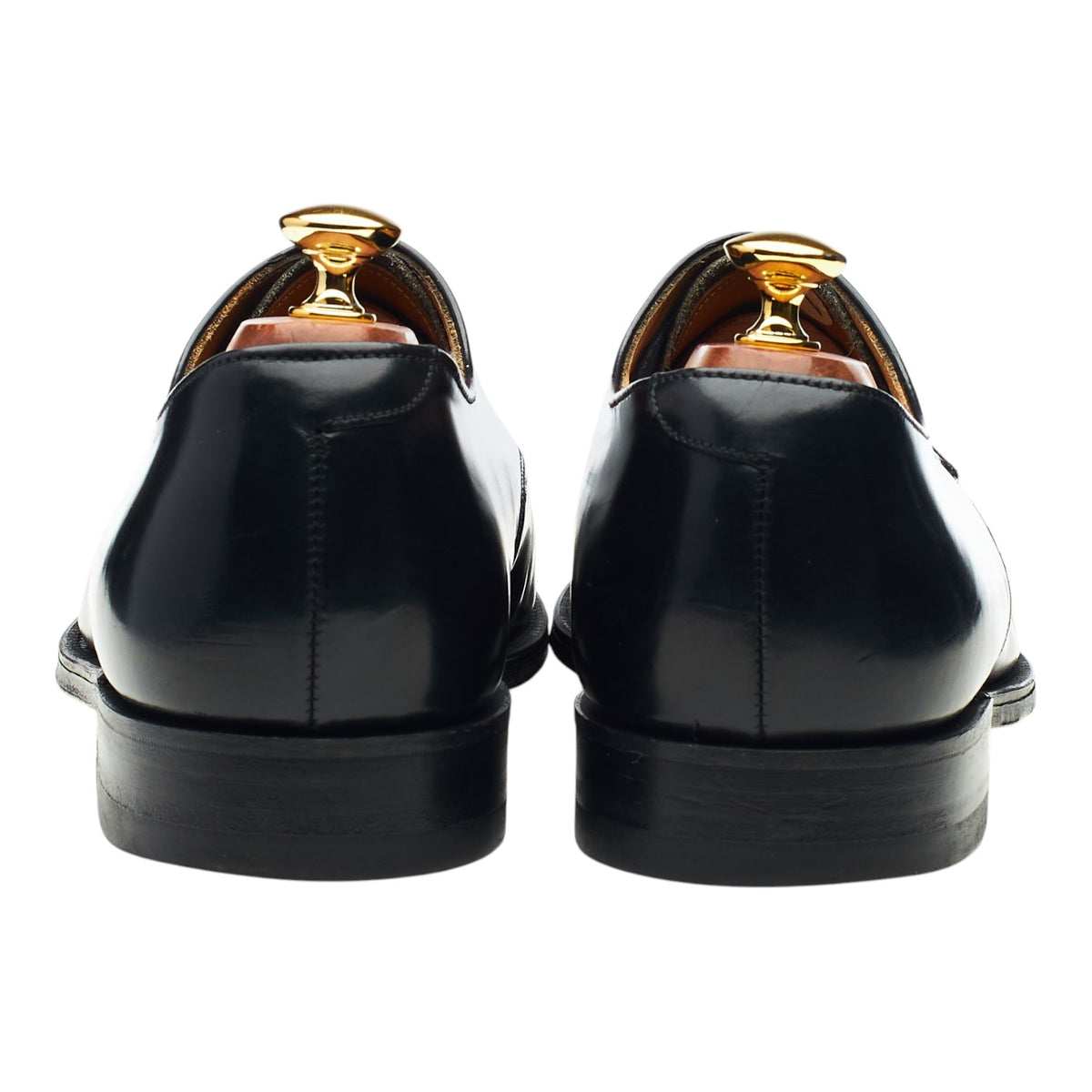 Black Leather Derby UK 10 G