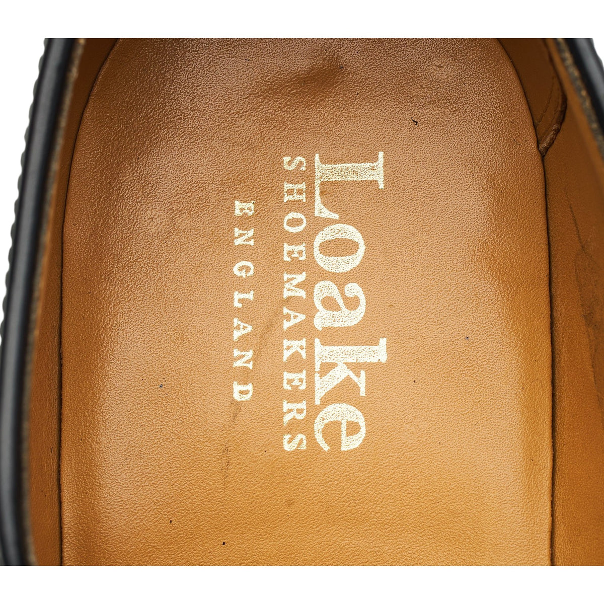 'Oban' Black Leather Oxford Brogues UK 8.5 F