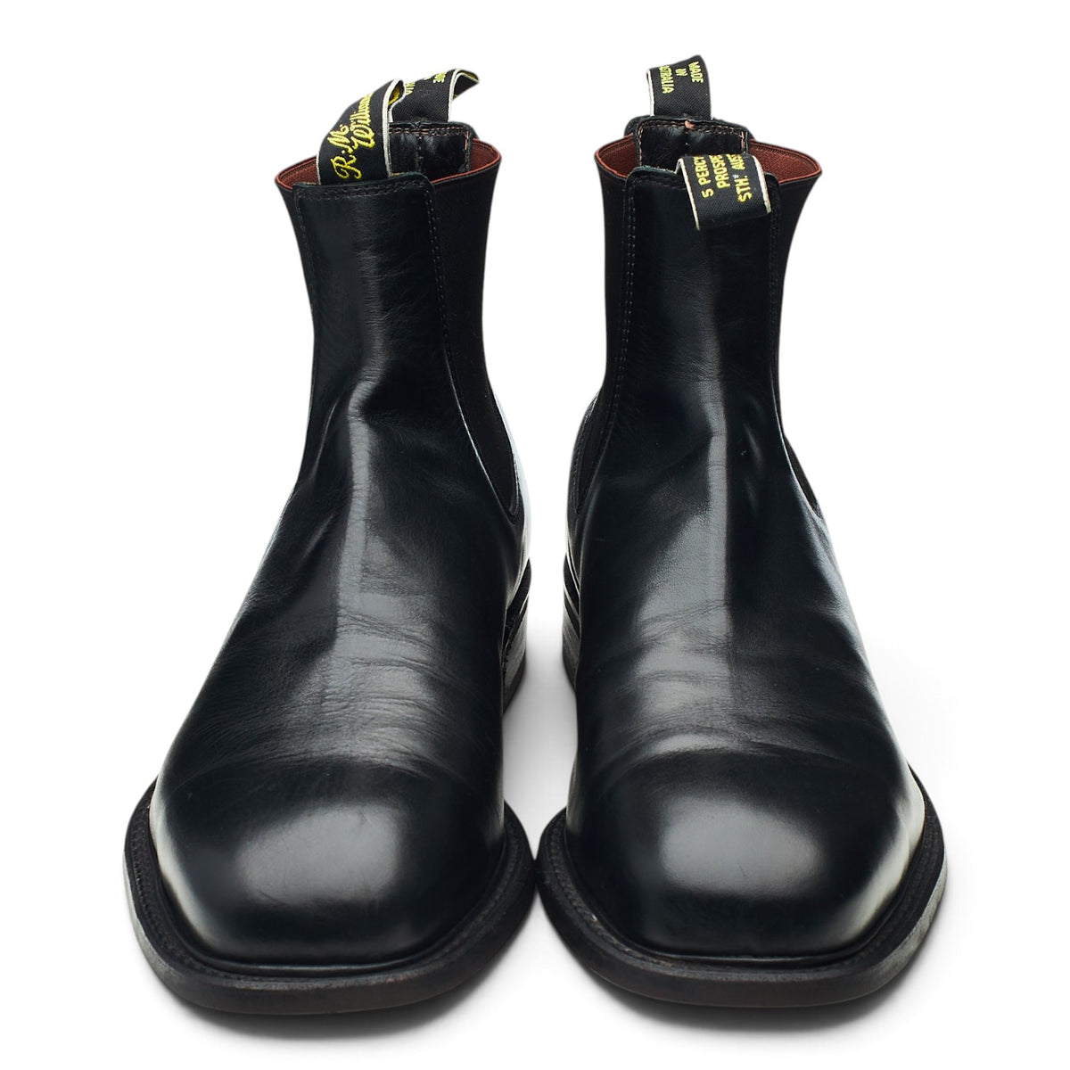'Comfort Craftsman' Black Leather Chelsea Boots UK 13 G