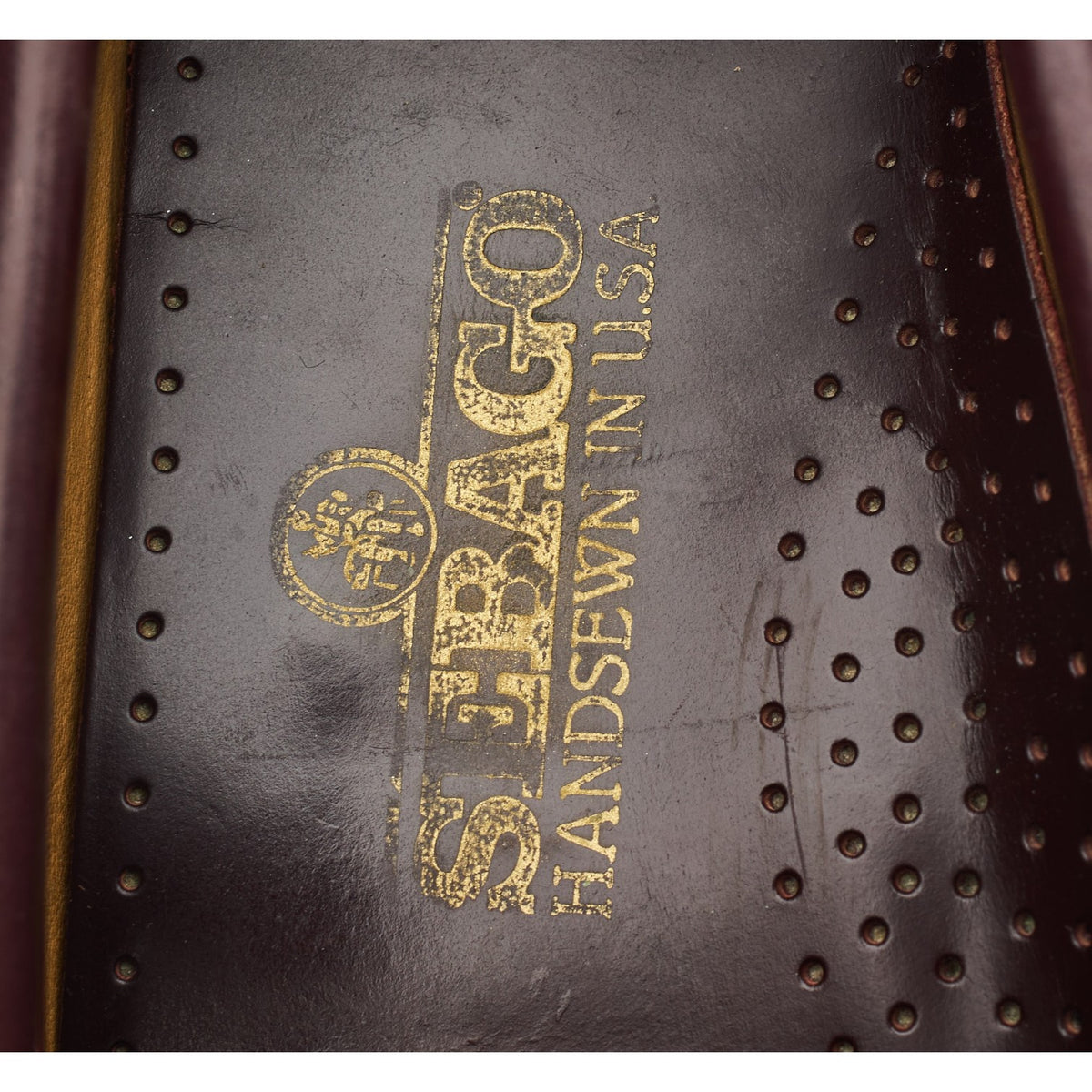 'Cayman' Burgundy Leather Loafers UK 10 E
