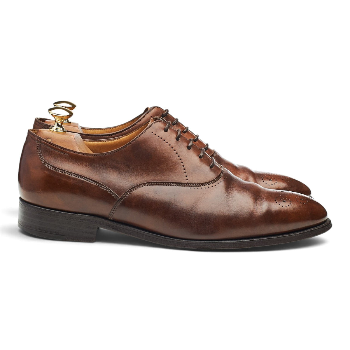 'Brighton' Brown Museum Leather Oxford UK 6.5 EE