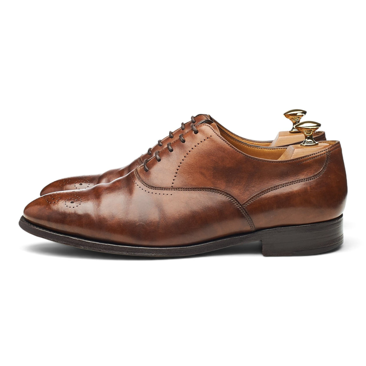 'Brighton' Brown Museum Leather Oxford UK 6.5 EE