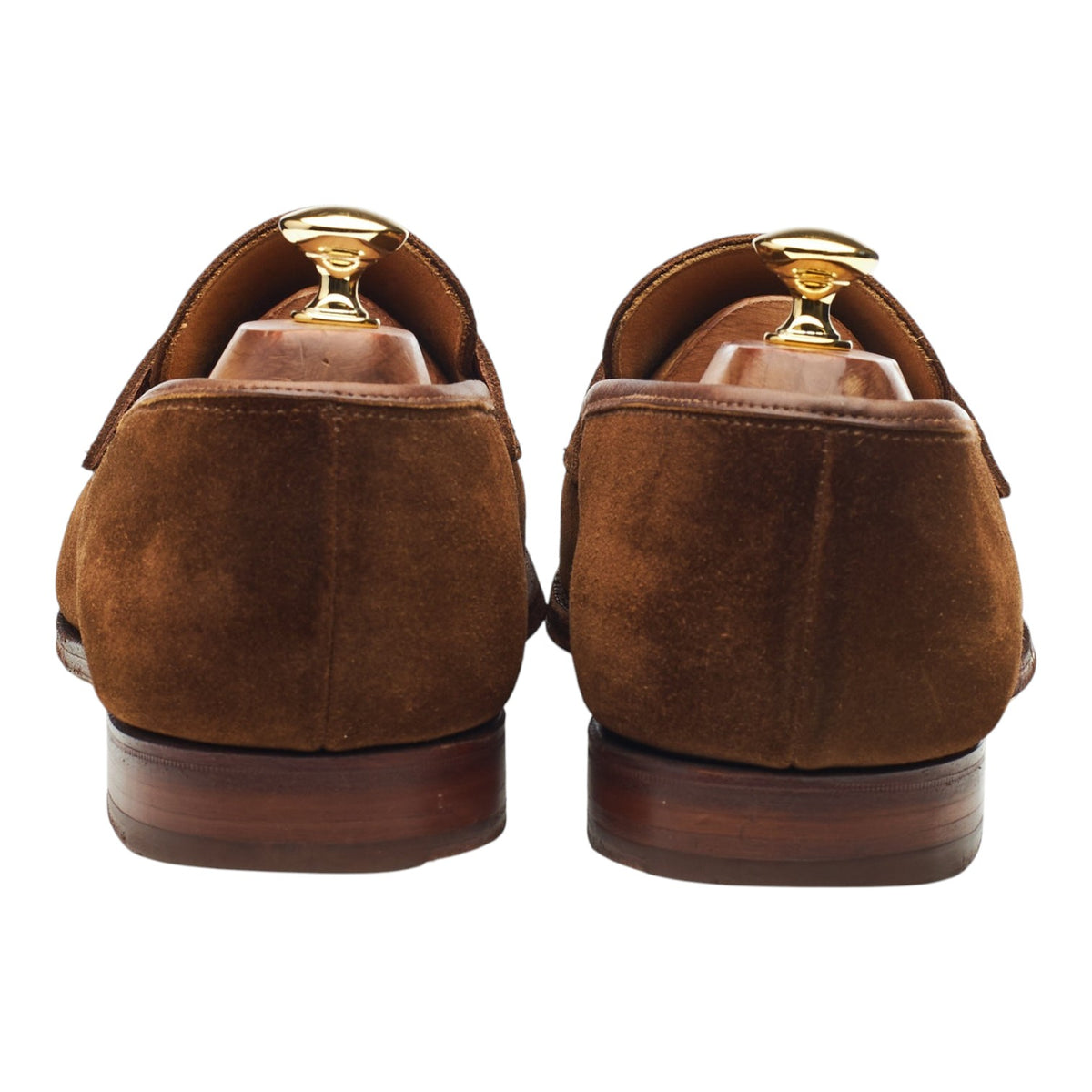 'Sydney' Snuff Brown Suede Loafers UK 9.5 E