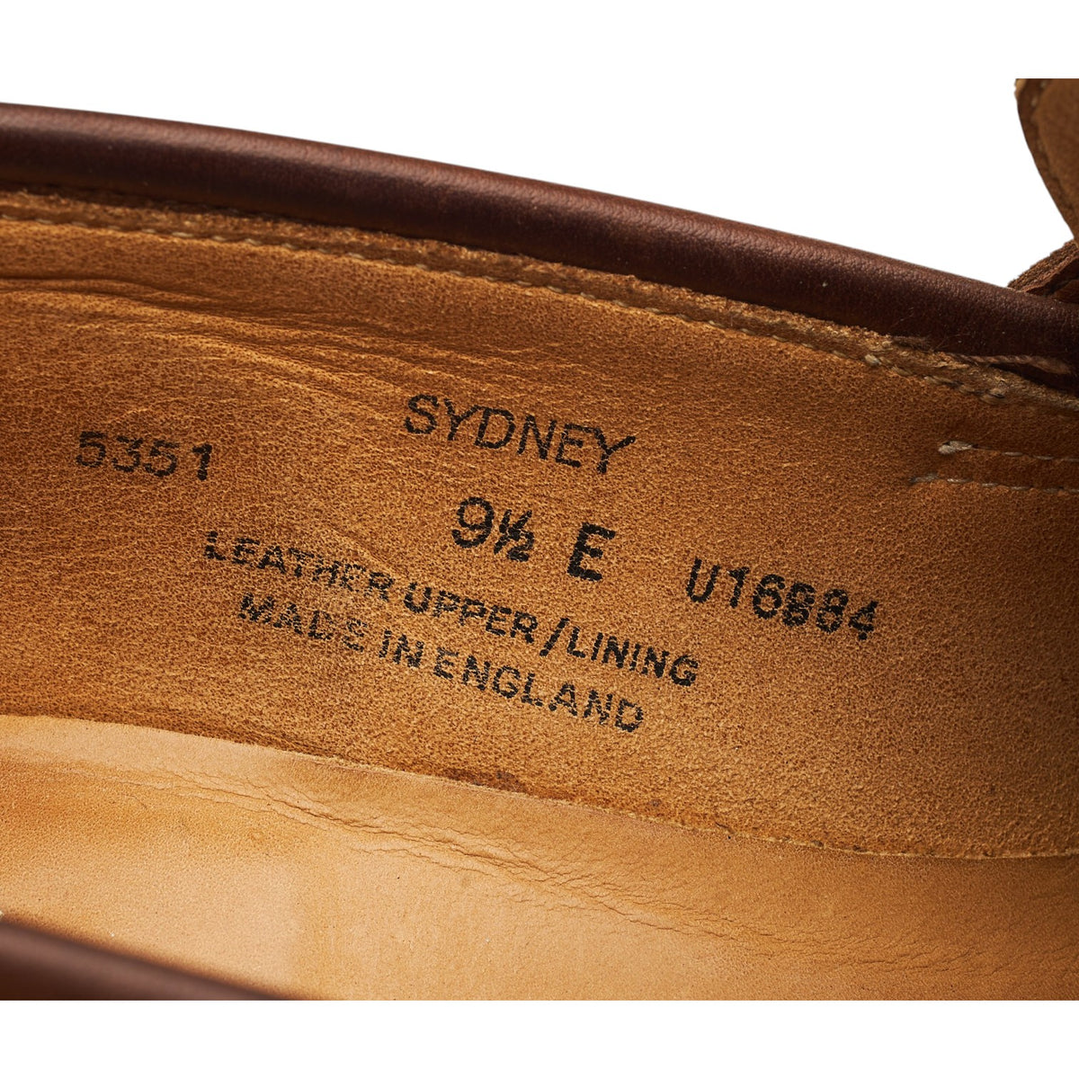 'Sydney' Snuff Brown Suede Loafers UK 9.5 E