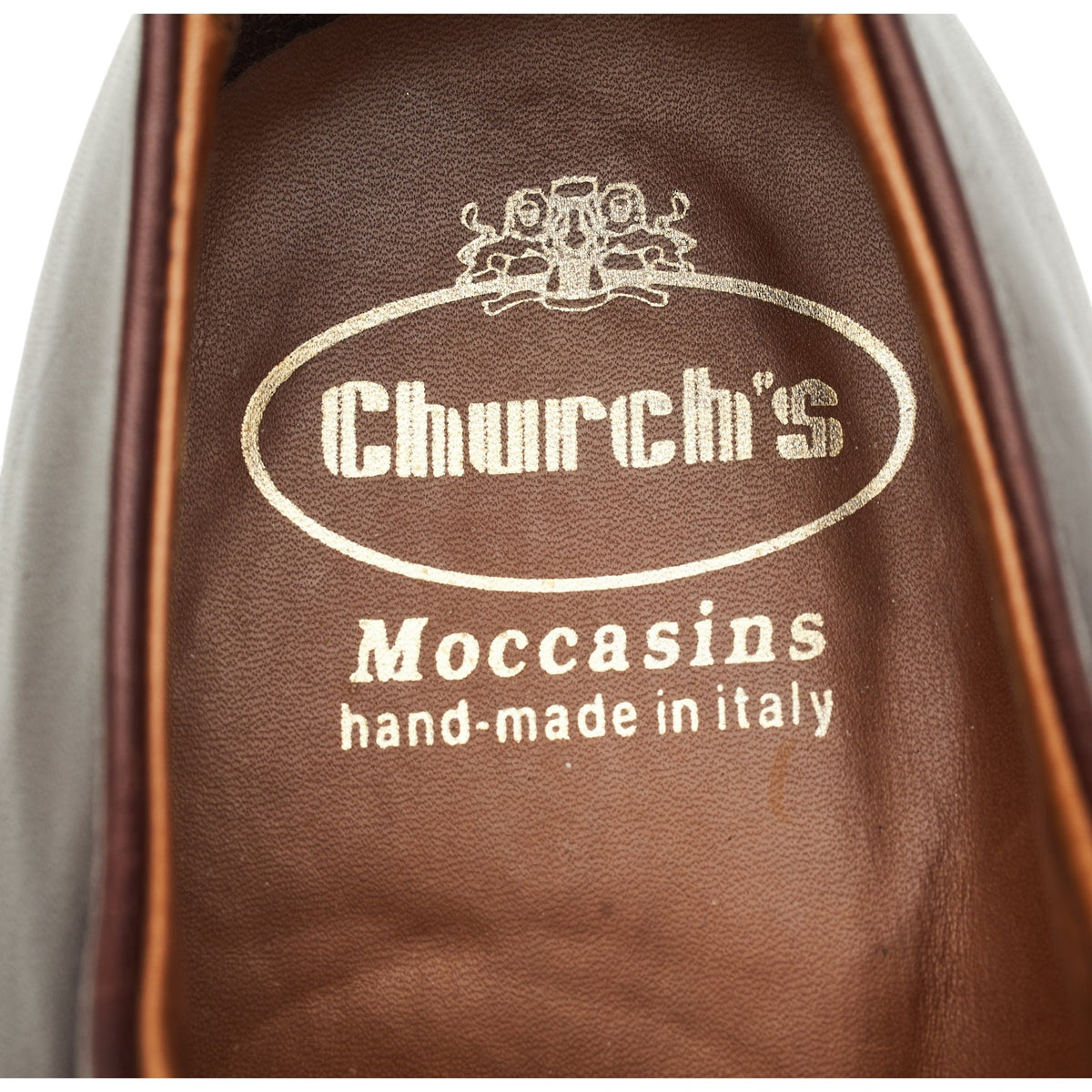 Vintage 'Mario' Dark Brown Leather Derby UK 10.5 F