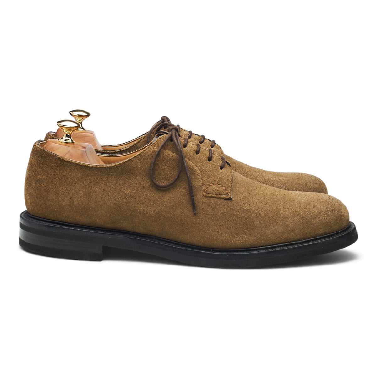 'Shannon' Light Brown Suede Derby UK 10.5 F