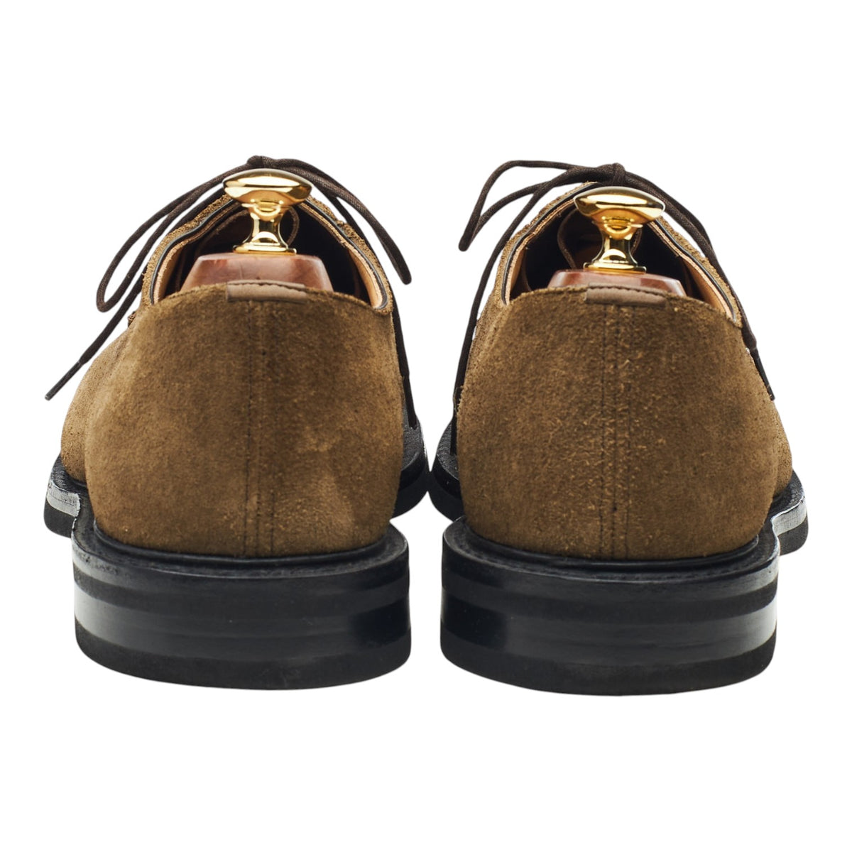 'Shannon' Light Brown Suede Derby UK 10.5 F