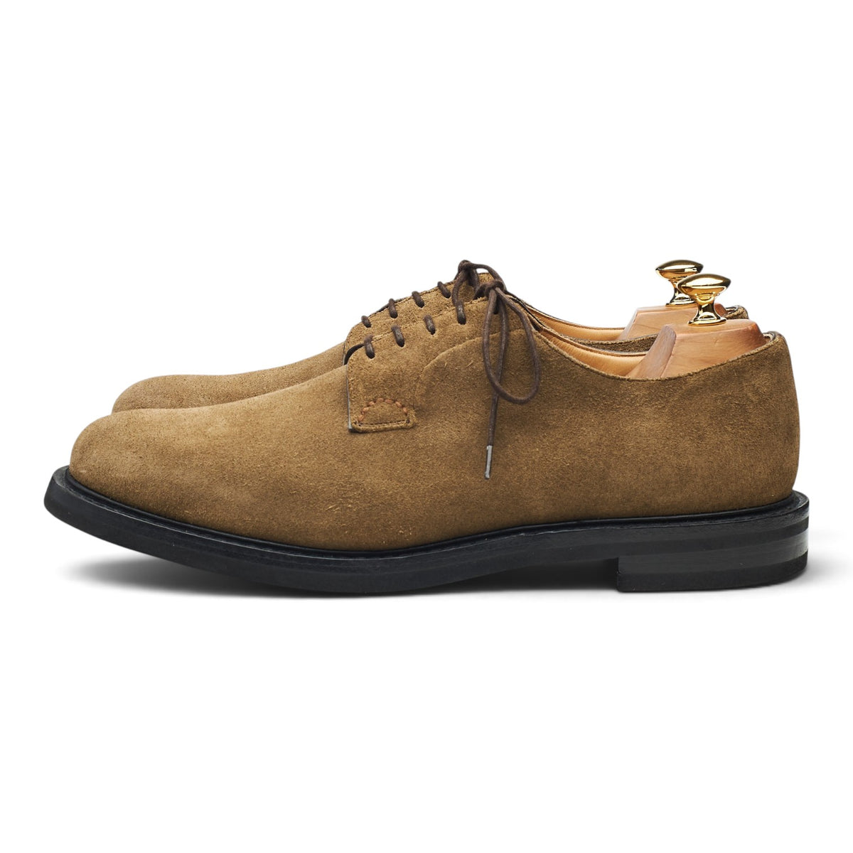 'Shannon' Light Brown Suede Derby UK 10.5 F