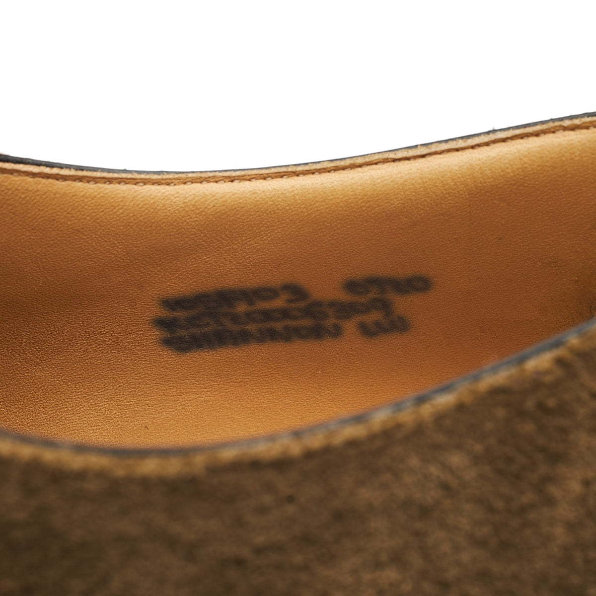 'Shannon' Light Brown Suede Derby UK 10.5 F
