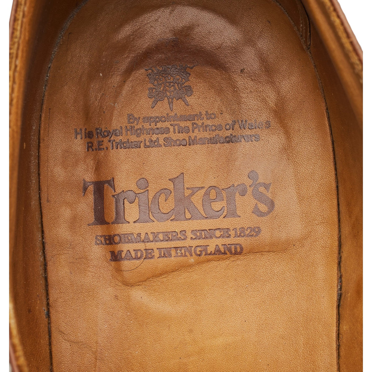 'Mayfair' Tan Brown Leather Monk Strap UK 13