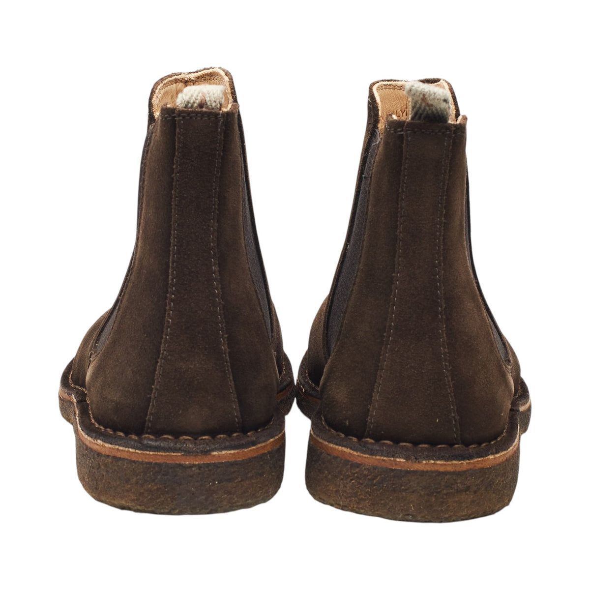 'Bitflex' Dark Brown Suede Chelsea Boots UK 8 EU 42
