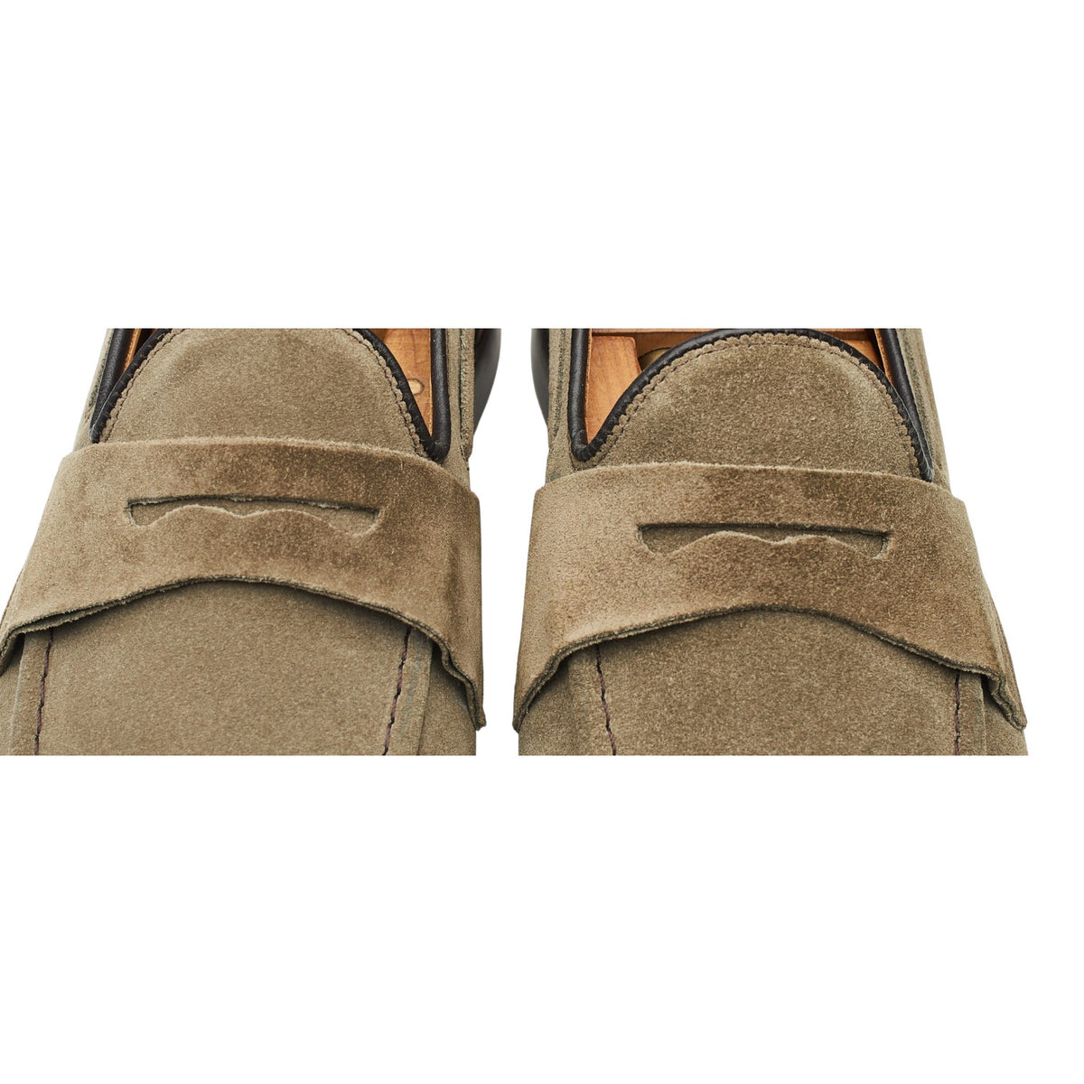 'Widnes' Stone Suede Loafers UK 6.5 G