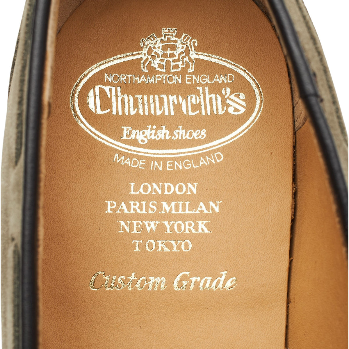 'Widnes' Stone Suede Loafers UK 6.5 G