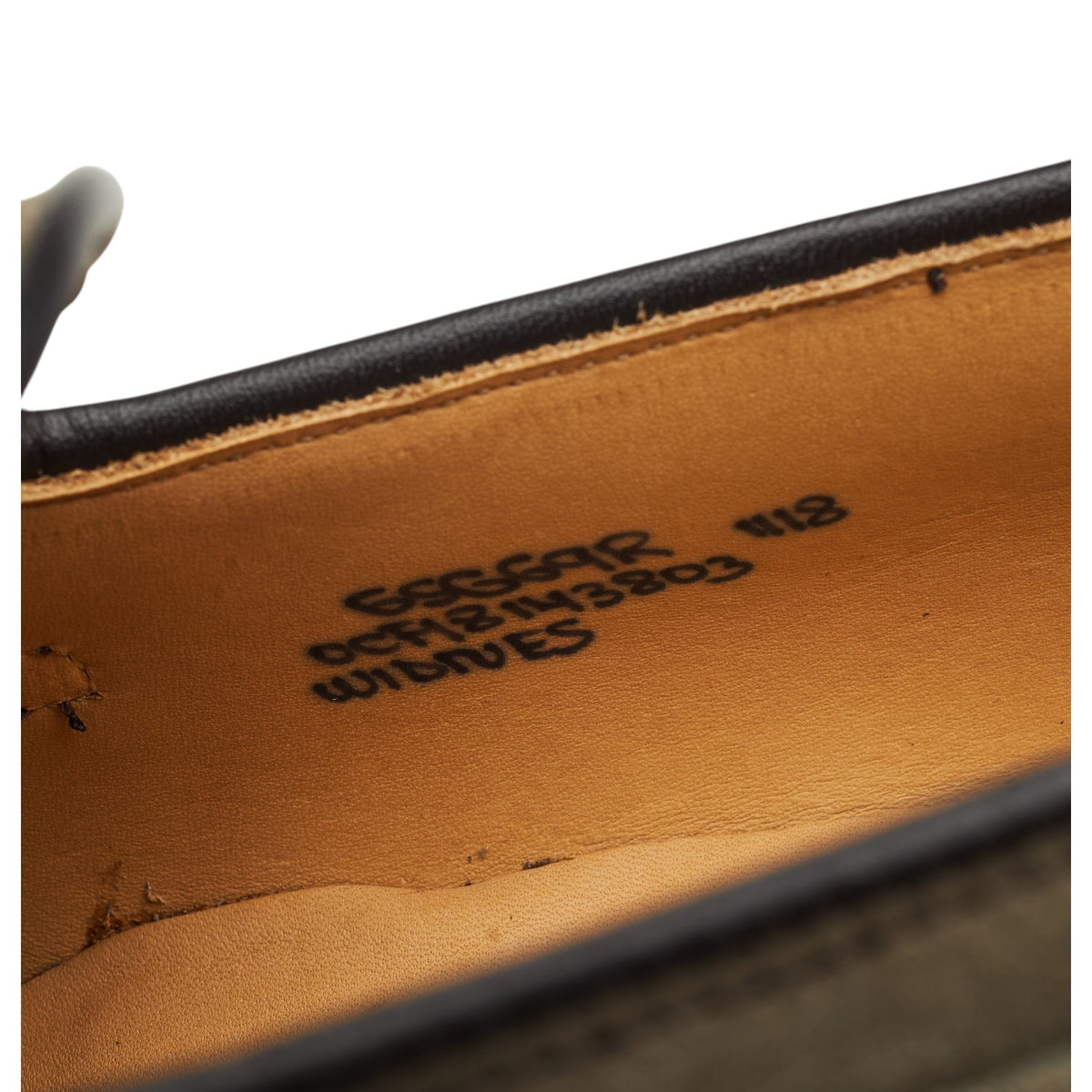 'Widnes' Stone Suede Loafers UK 6.5 G