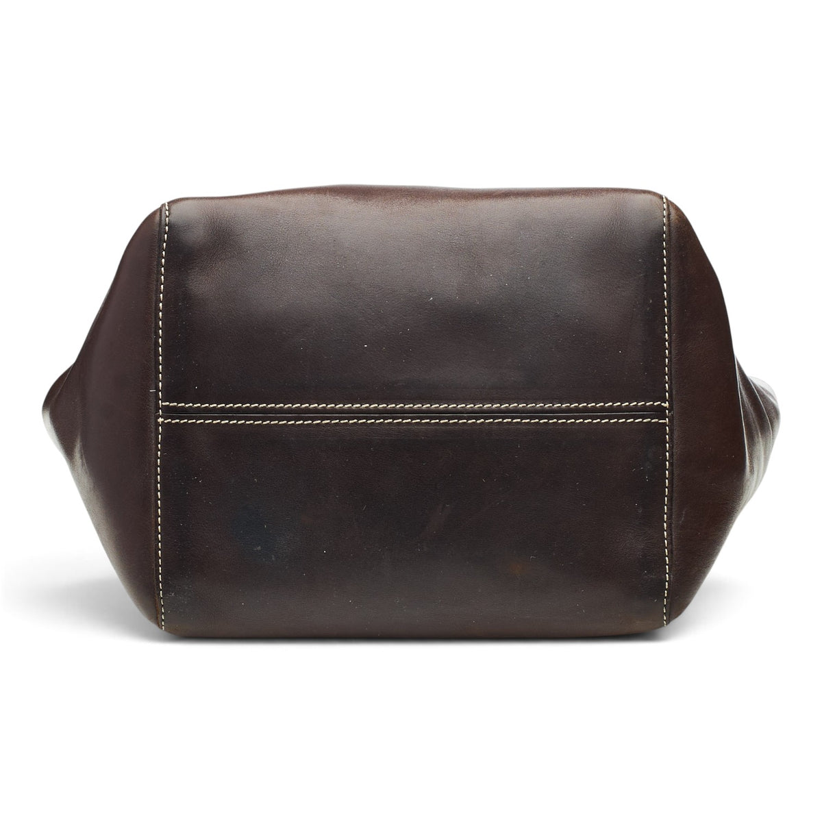 Women's Dark Brown Leather Tote Bag