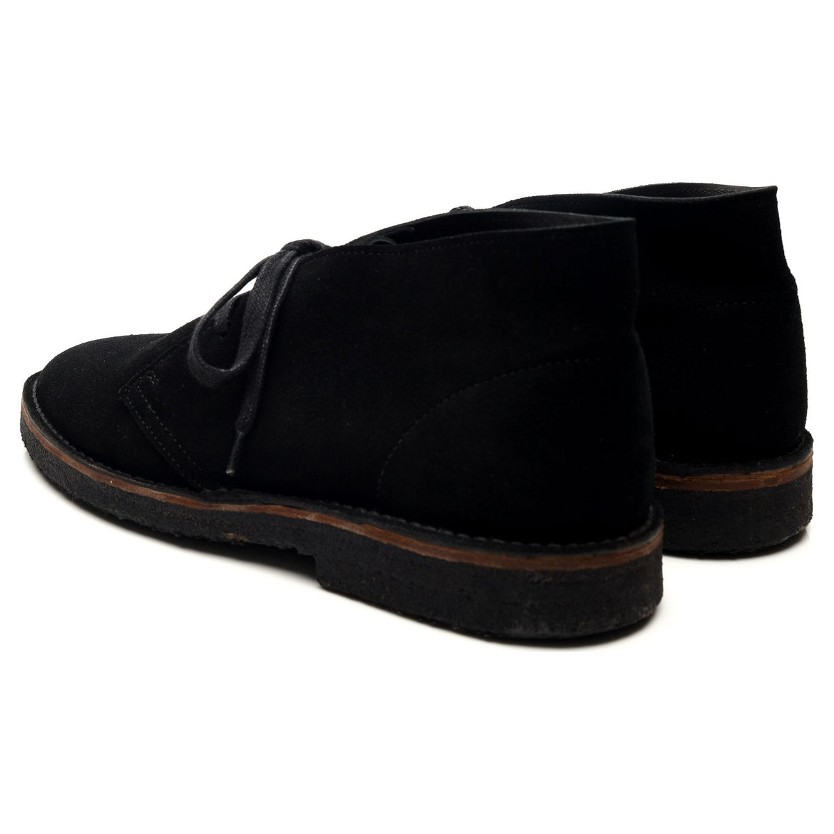 Black Suede Desert Boots UK 9