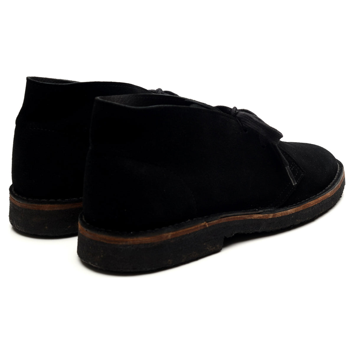 Black Suede Desert Boots UK 9