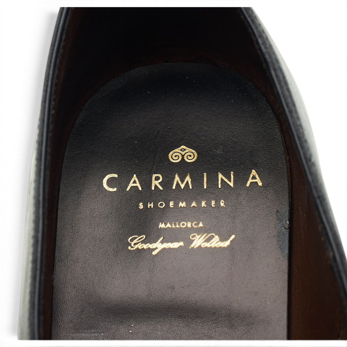 '80156' Black Leather Monk Strap UK 8.5 EE