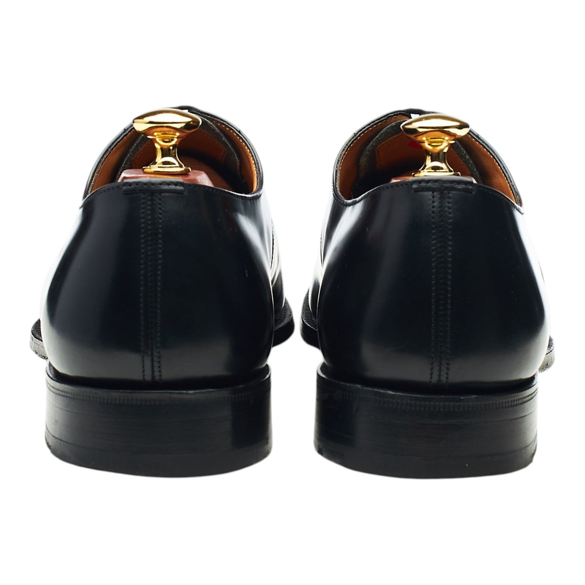 'Consul' Black Leather Oxford UK 9 F