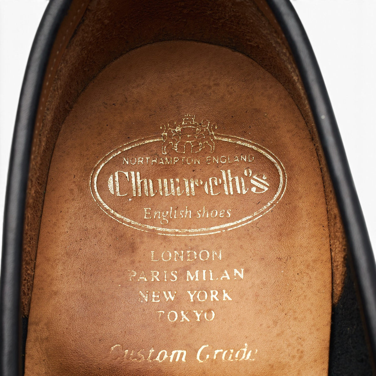 'Bristol 2' Black Leather Loafers UK 9 G