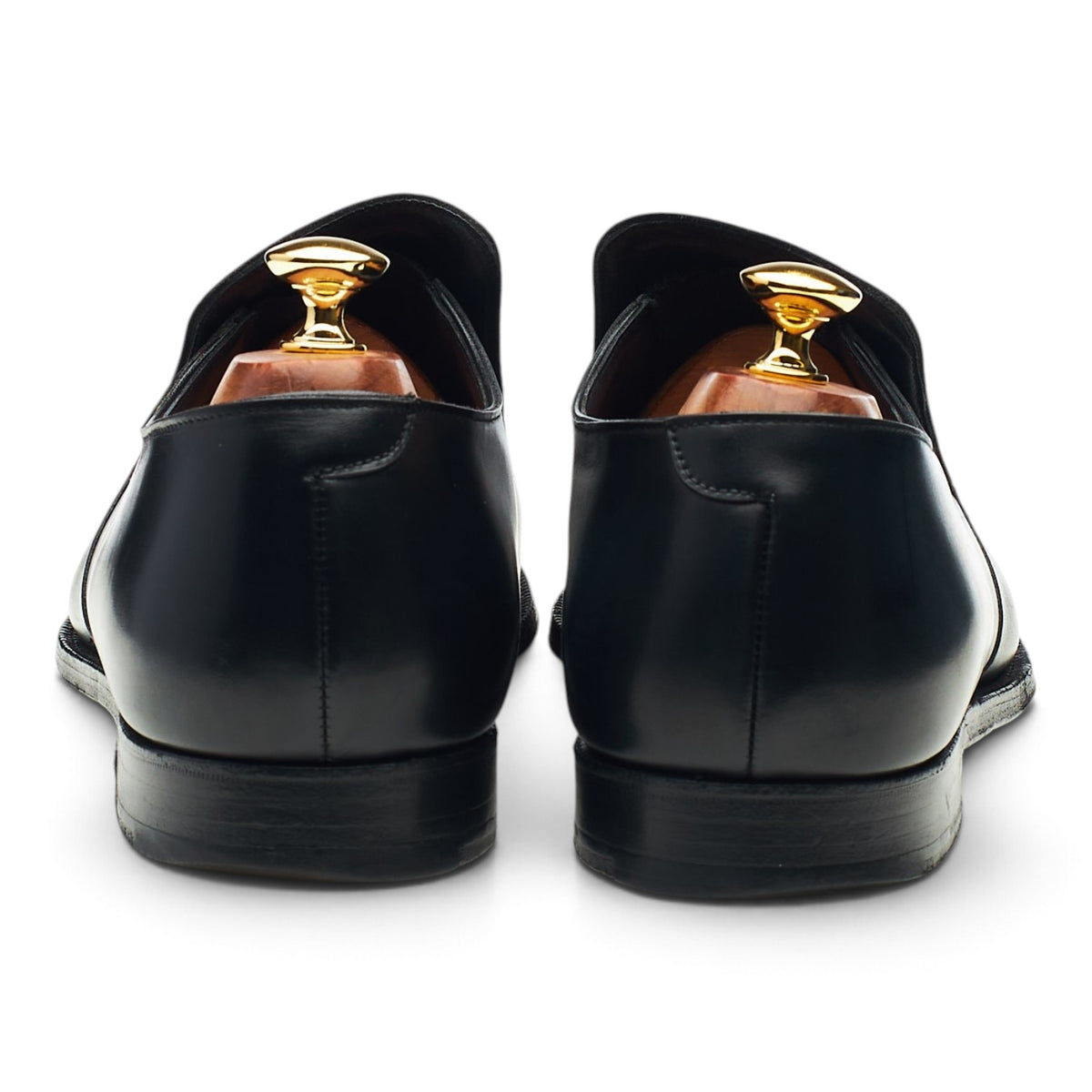 Richard James Black Leather Loafers UK 10.5 E