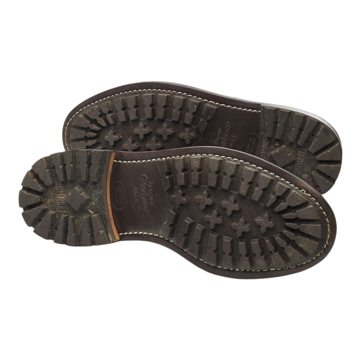 'Bourton' Dark Brown Suede Derby Brogues UK 6