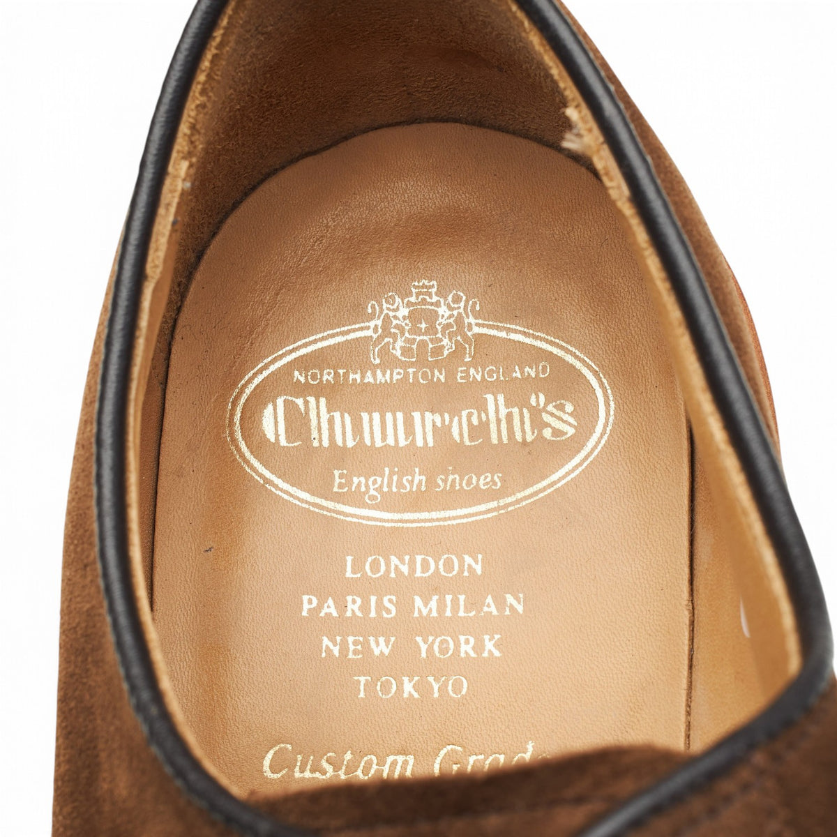 'Fulbeck' Brown Suede Derby UK 8.5 G