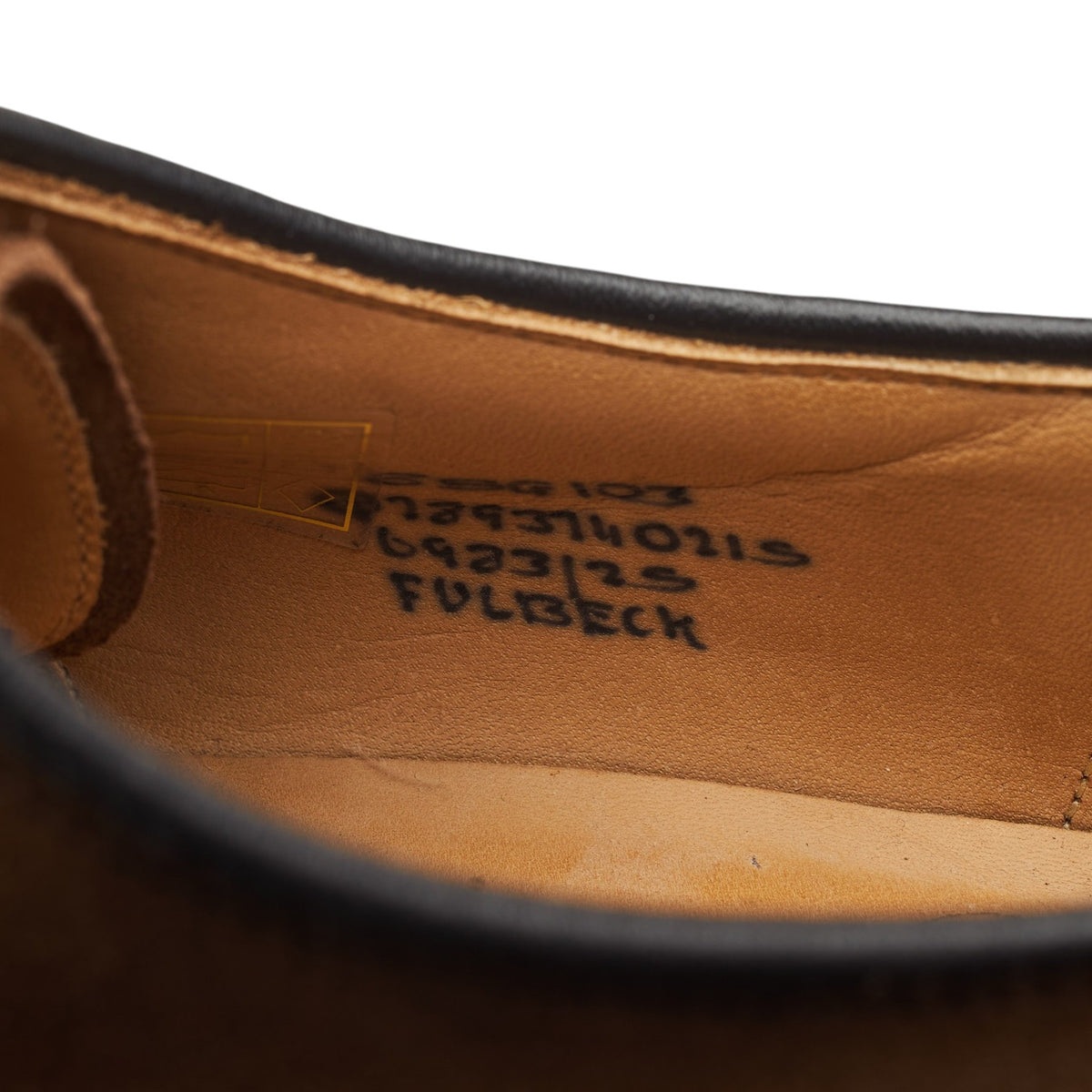 'Fulbeck' Brown Suede Derby UK 8.5 G